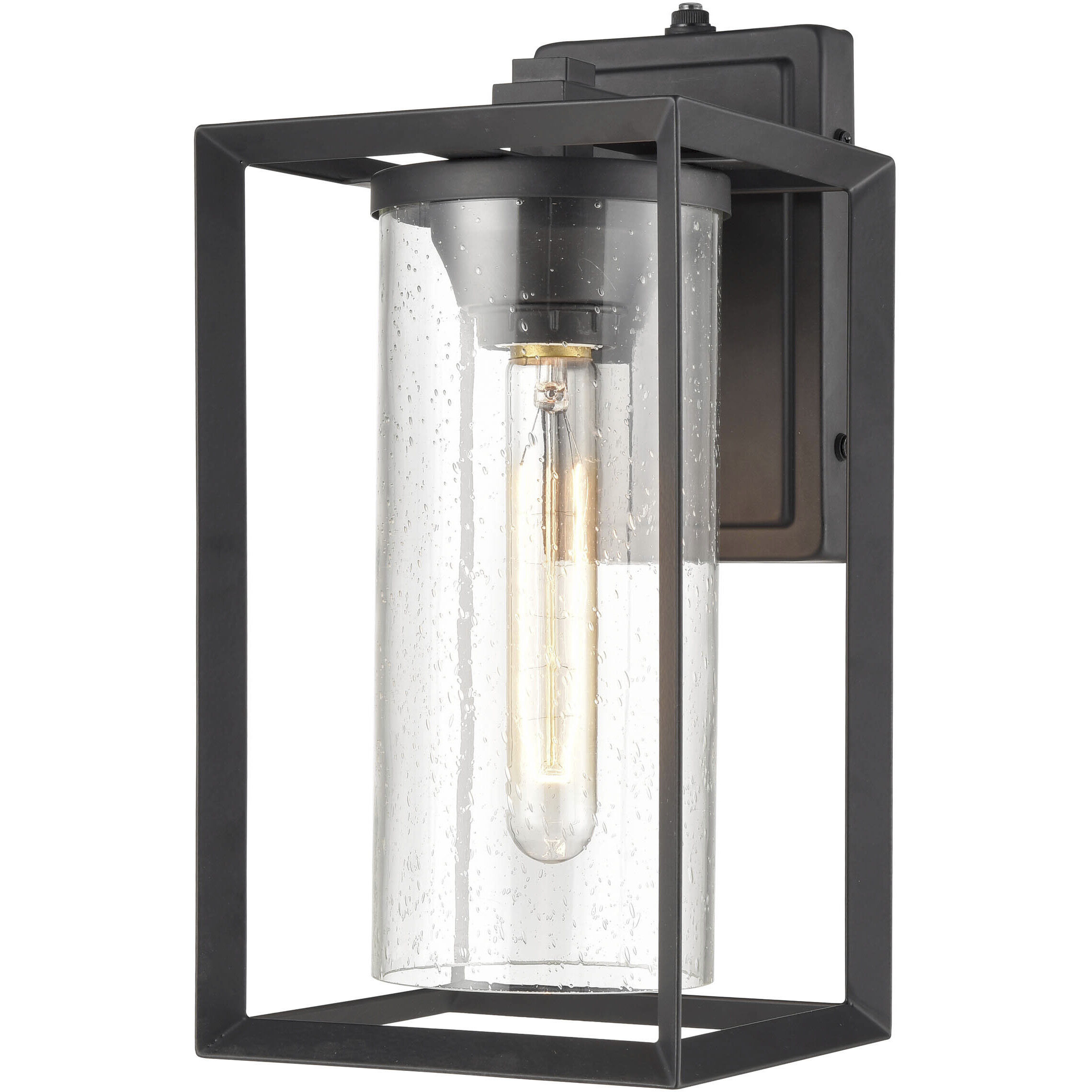 Wheatland 1 Light 13 inch Powder Coated Black Outdoor Wall Sconce